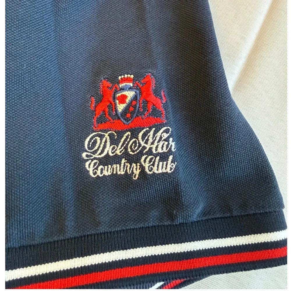 Polo Golf Ralph Lauren Ryder Cup 2014 Shirt L Performance Del Mar Country Club